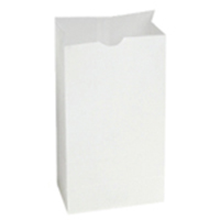 #06 WHITE PAPER BAG &amp; GROCERY BAG, 6&quot;X3.38&quot;X11.06&quot; (500/CS)