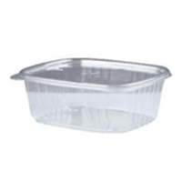 HC08/CLEAR HINGED DELI CONTAINER, 08OZ, (200/CS)
