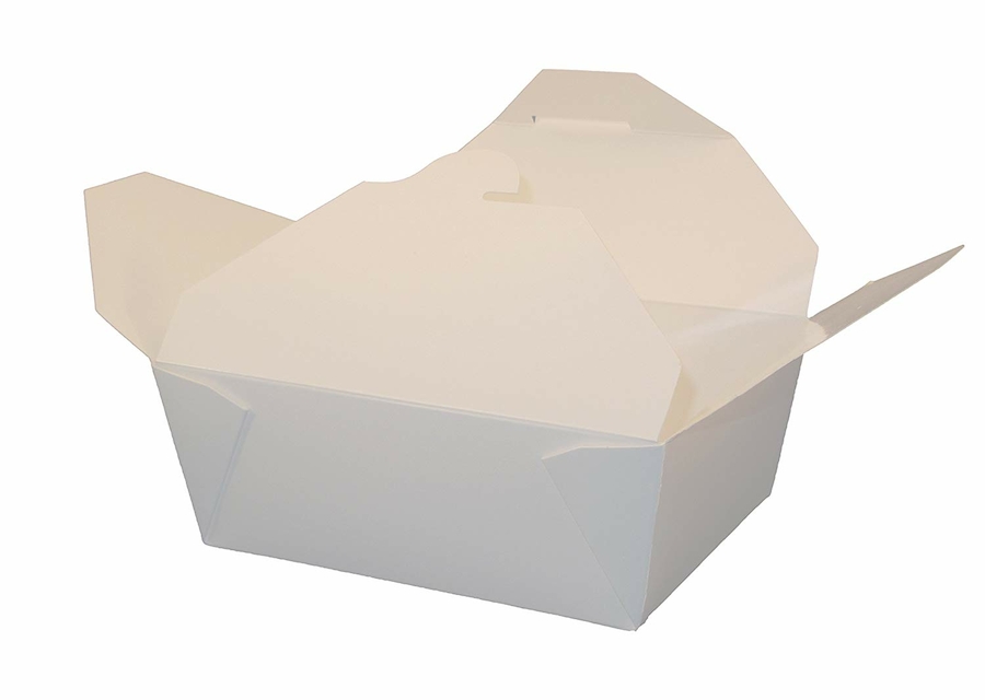 BP-8W, WHITE #8 PAPER FOOD CONTAINER, 300CT