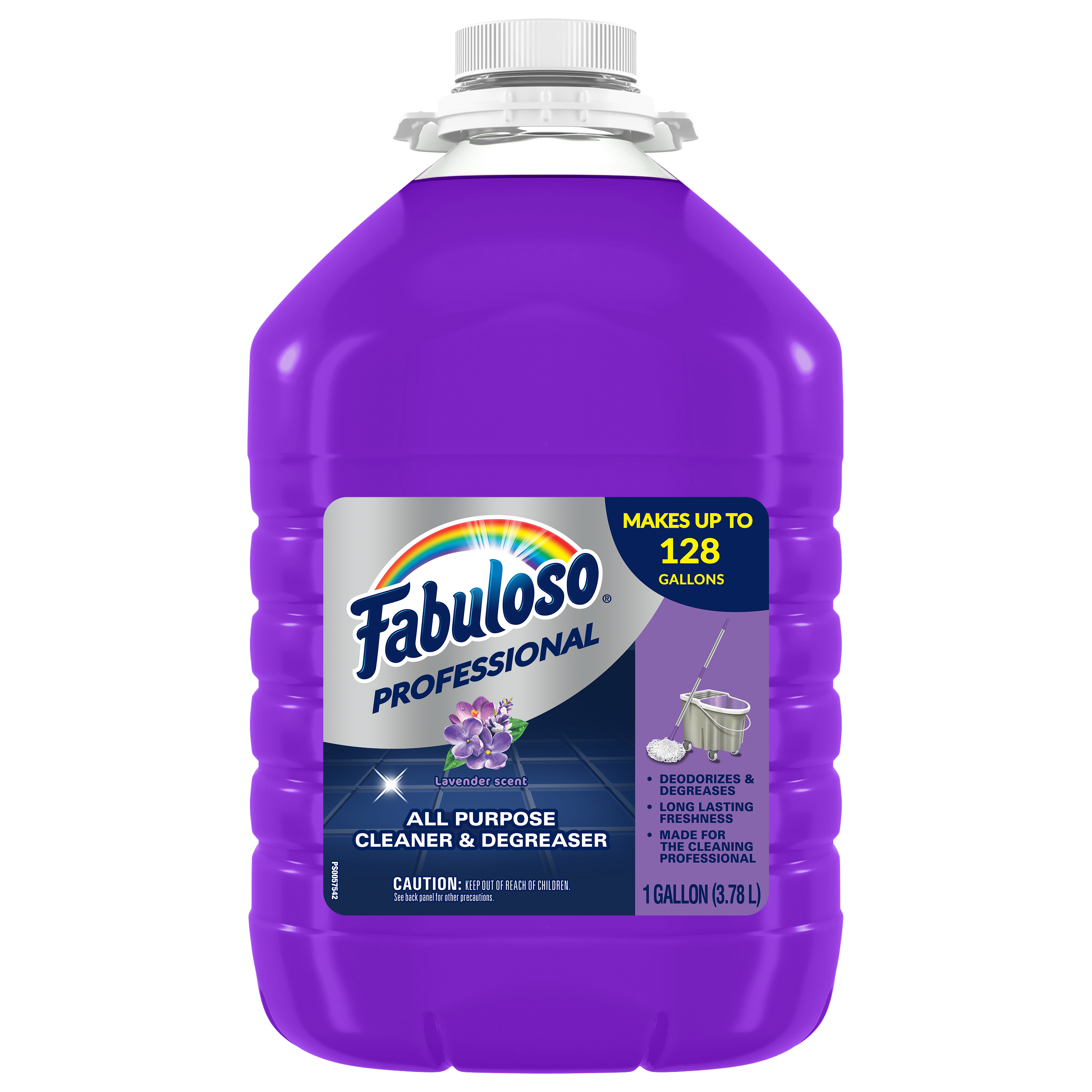 FABULOSO ALL PURPOSE CLEANER,
LAVENDER (4X1GAL/CS)