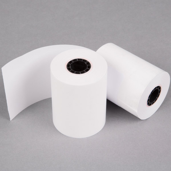 THERMAL PAPER 2 1/4&quot; X 1 1/4&quot;, BPA FREE 50&#39;LENGTH