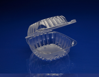 CHC6X3, CLEAR HINGED CONT, 6&quot;X3&quot; (500/CS)