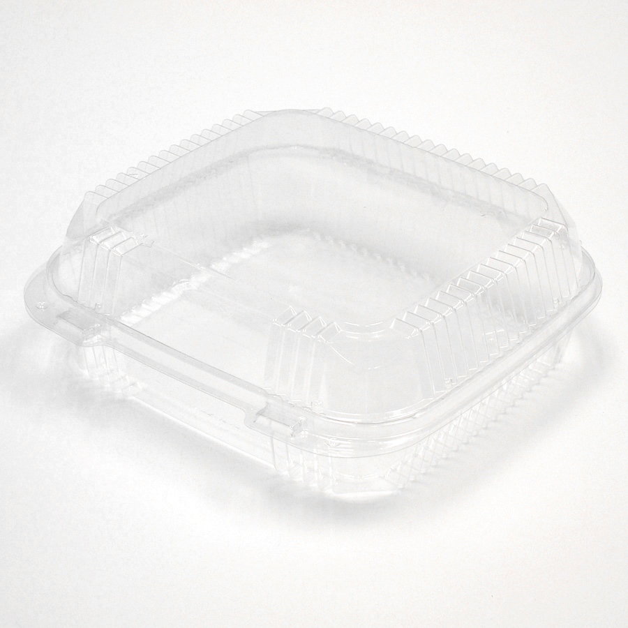 CHC9X3, CLEAR HINGED CONT, 1-COMP 9&quot; 200/CS
