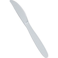 3941 HD KNIFE, WHITE (1000/CS)