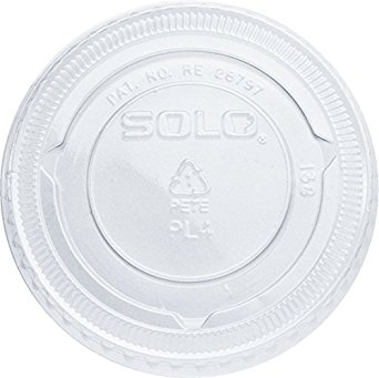 PL4N, LID FOR 3.25, 4 &amp; 5.5OZ
PORTION CUP (2500/CS) SOLO