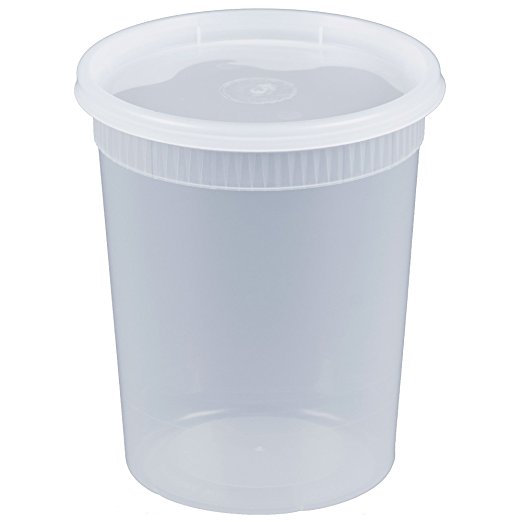 NEW SPRING, PLASTIC SOUP CUP COMBO, 32OZ (240/CS)