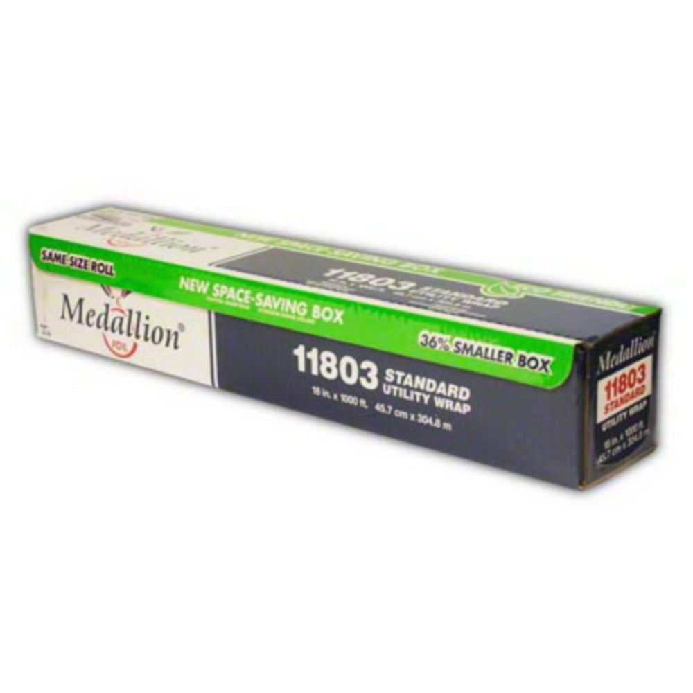 18"X1000' STANDARD GAUGE FOIL ROLL, 1/RL