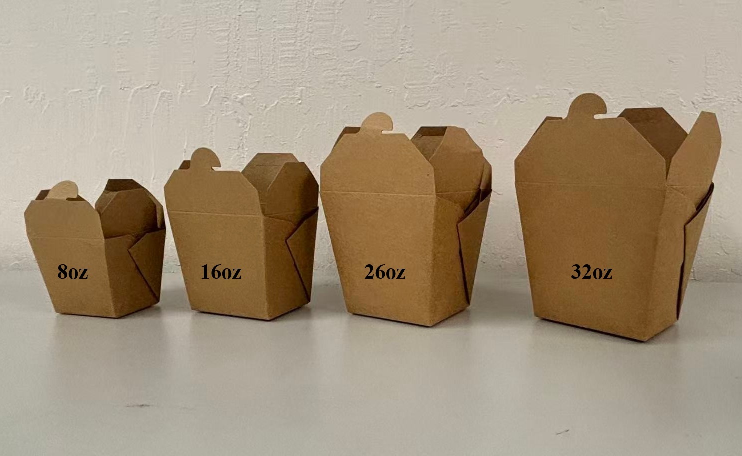 16OZ KRAFT PAPER TAKE-OUT  CONTAINER 450/CS